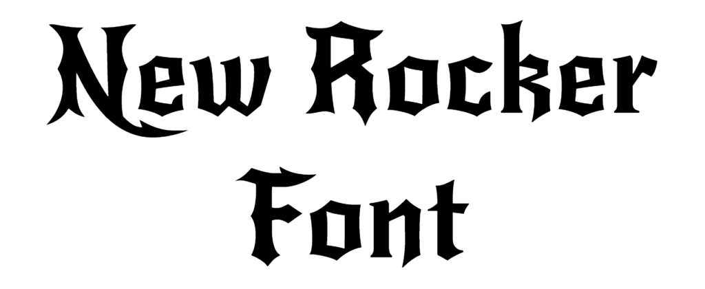 New Rocker Font download