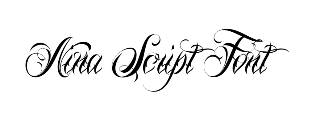 Nina Script Font download