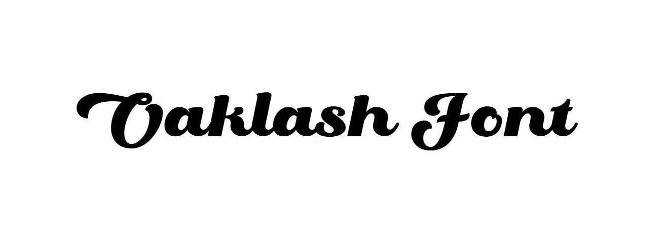 Oaklash Font download