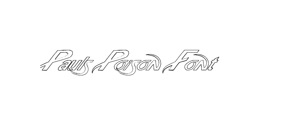 Pauls Poison Font download