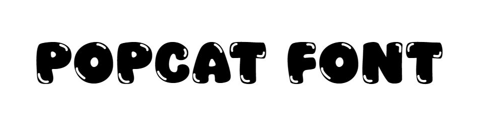 Popcat Font download