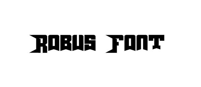 Robus Font download