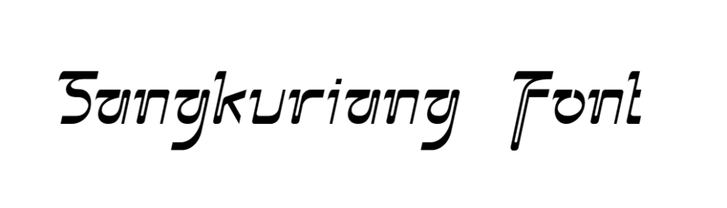 Sangkuriang font download