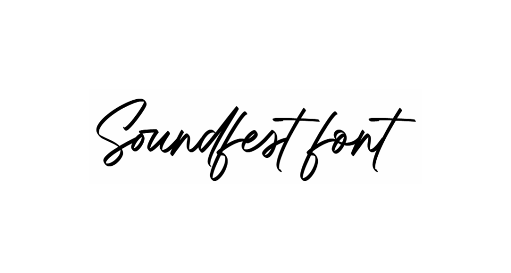 Soundfest font download