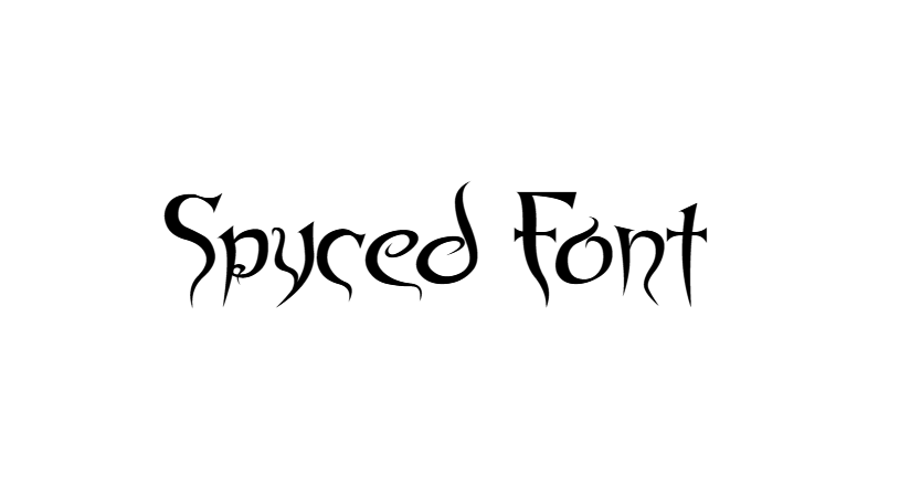 Spyced Font download