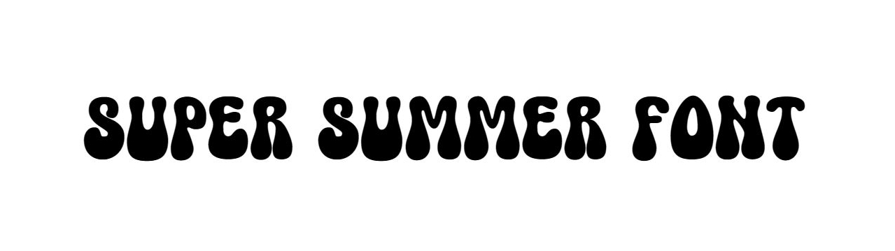 Super Summer font download