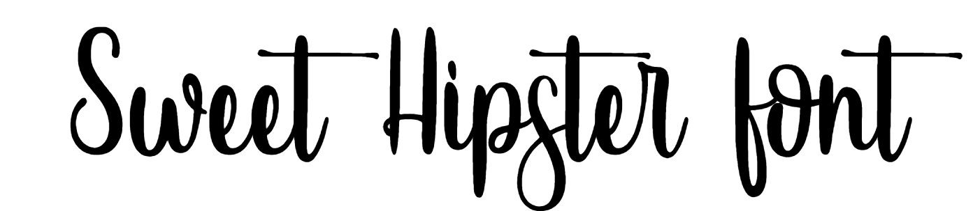 Sweet Hipster font download