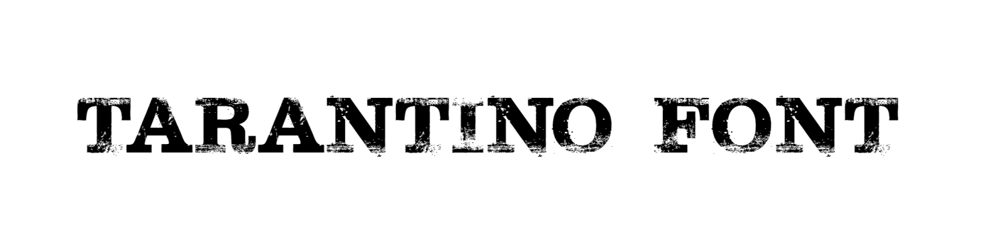 Tarantino Font download