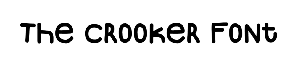 The Crooker Font download