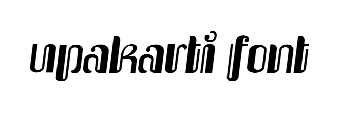 Upakarti Font download