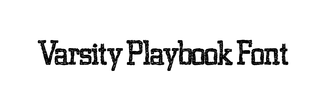 Varsity Playbook Font download