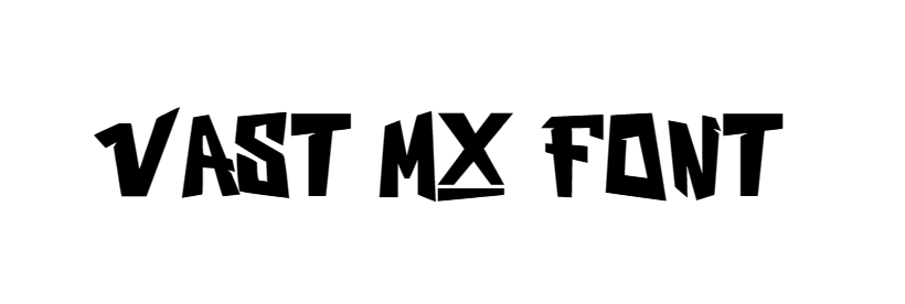 Vast Mx Font download