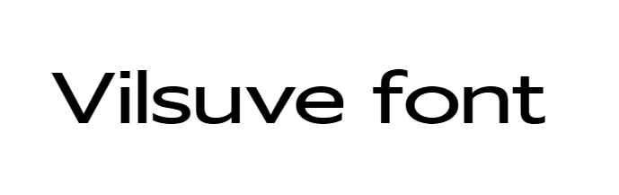 Vilsuve font download