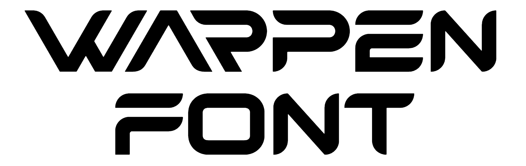 Warpen Font download