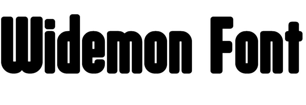 Widemon Font download