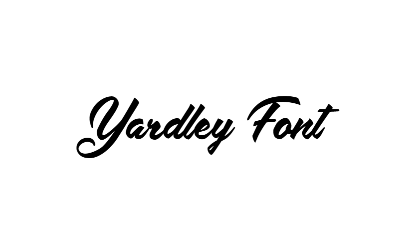 Yardley font download