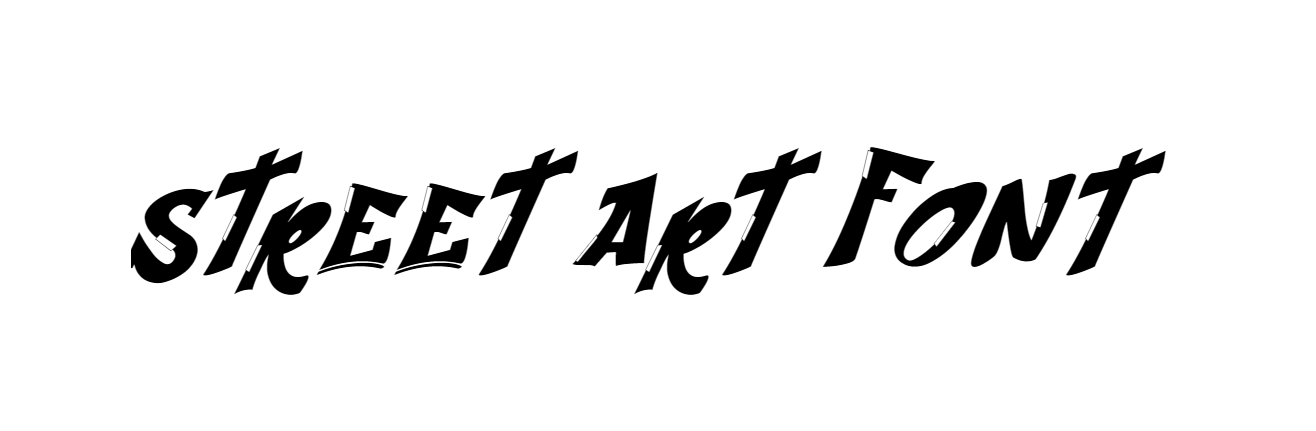 Street art font download