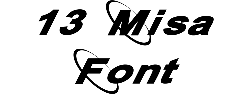 13 Misa Font download