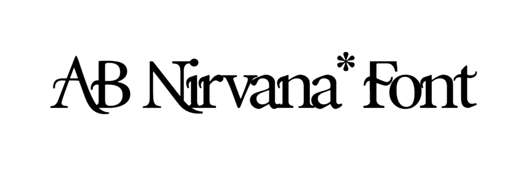 AB Nirvana Font download