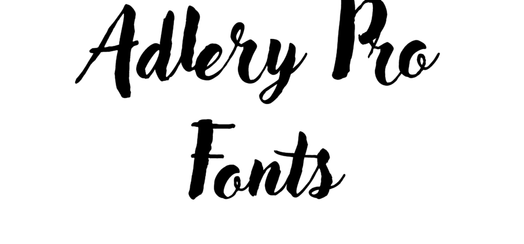 Adlery Pro Fonts download