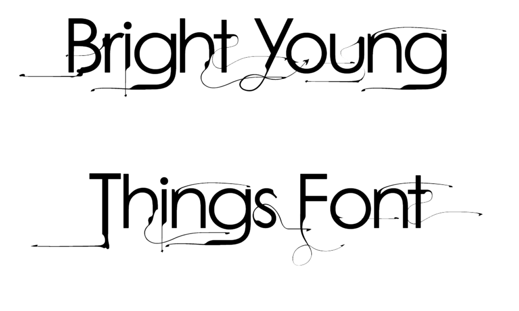 Bright Young Things Font download