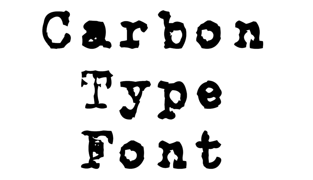 Carbon Type Font download