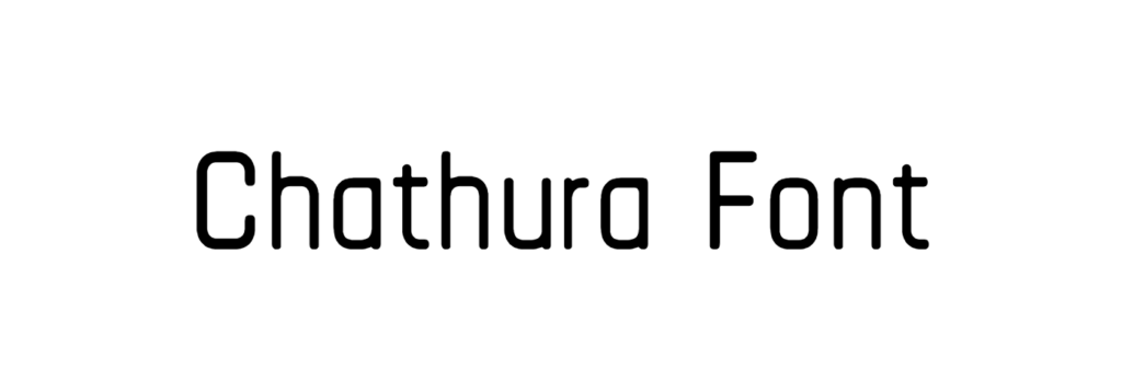 Chathura Font download