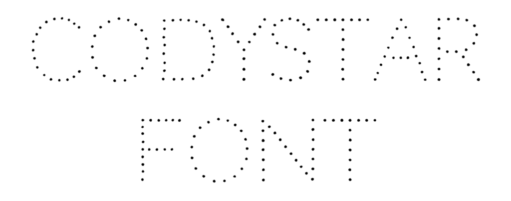 Codystar Font download