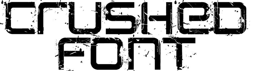 Crushed font download