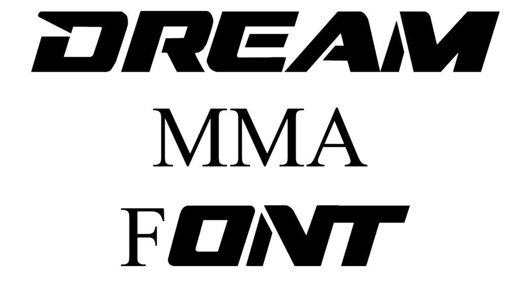 Dream MMA Font download
