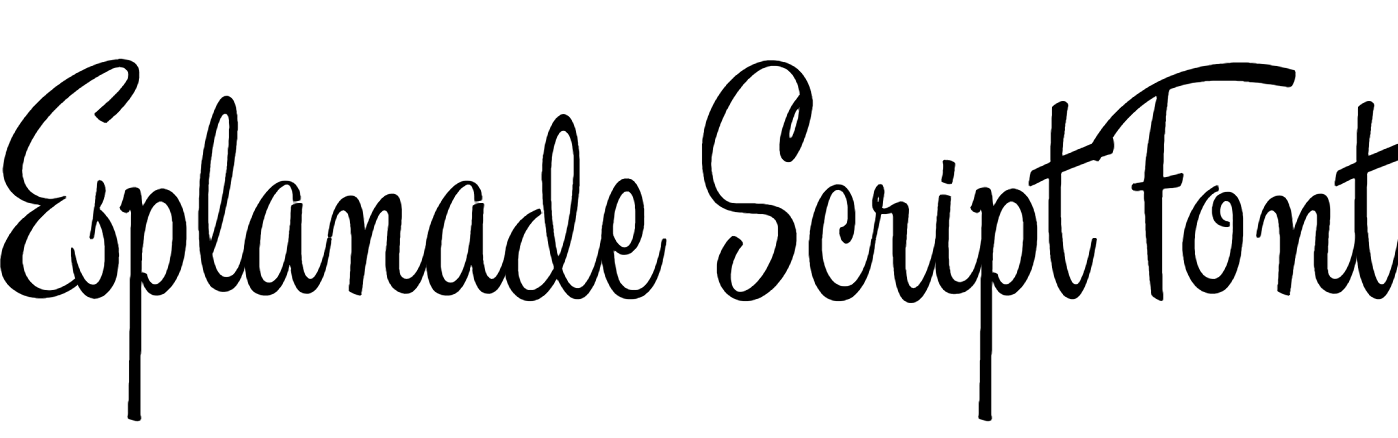 Esplanade Script Font download