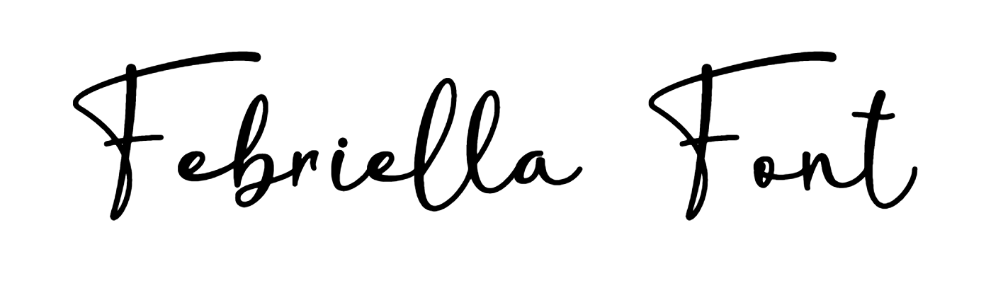 Febriella Font download