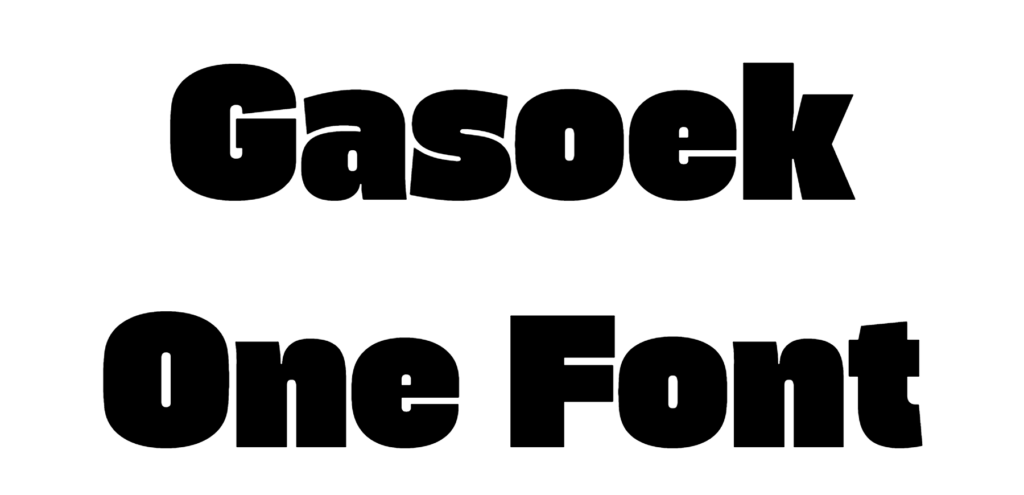 Gasoek One Font download