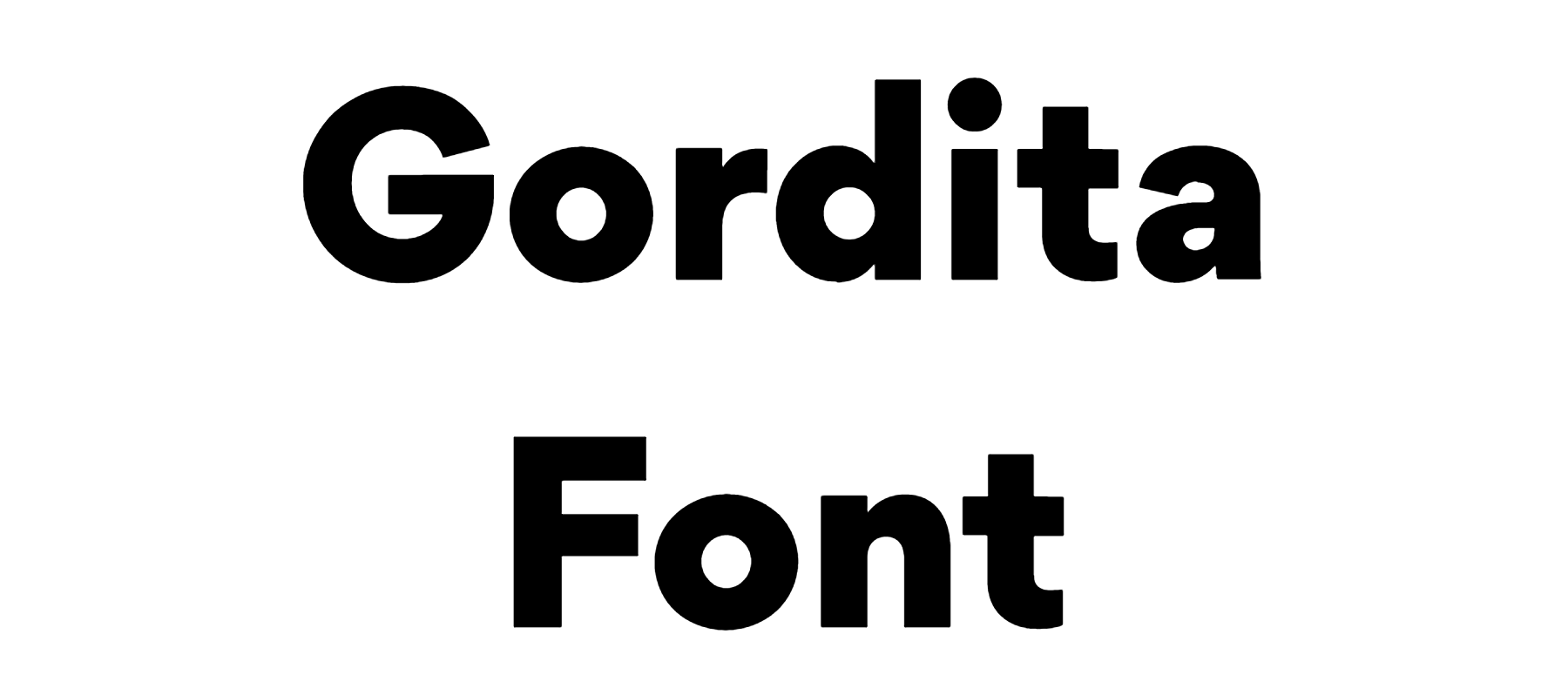 Gordita Font download