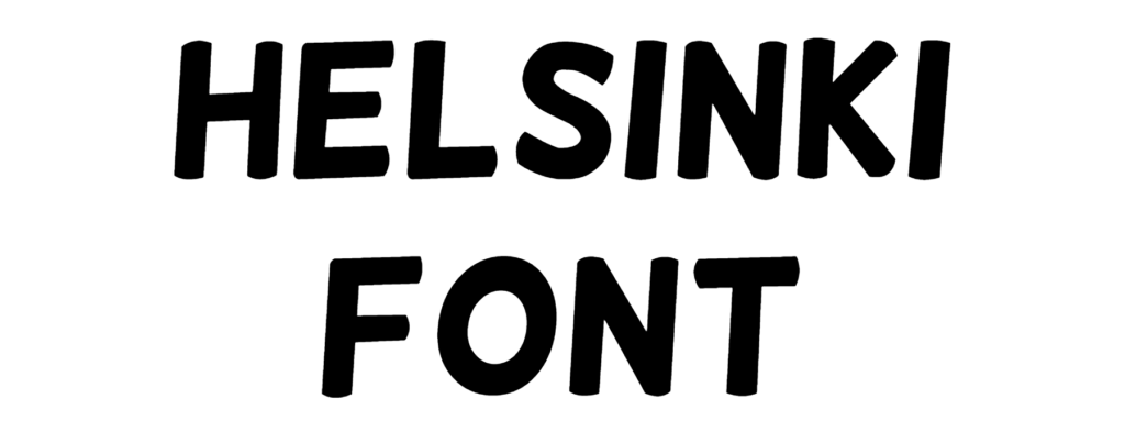 Helsinki Font download