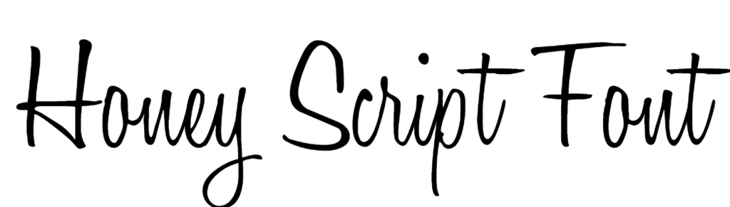 Honey Script Font download