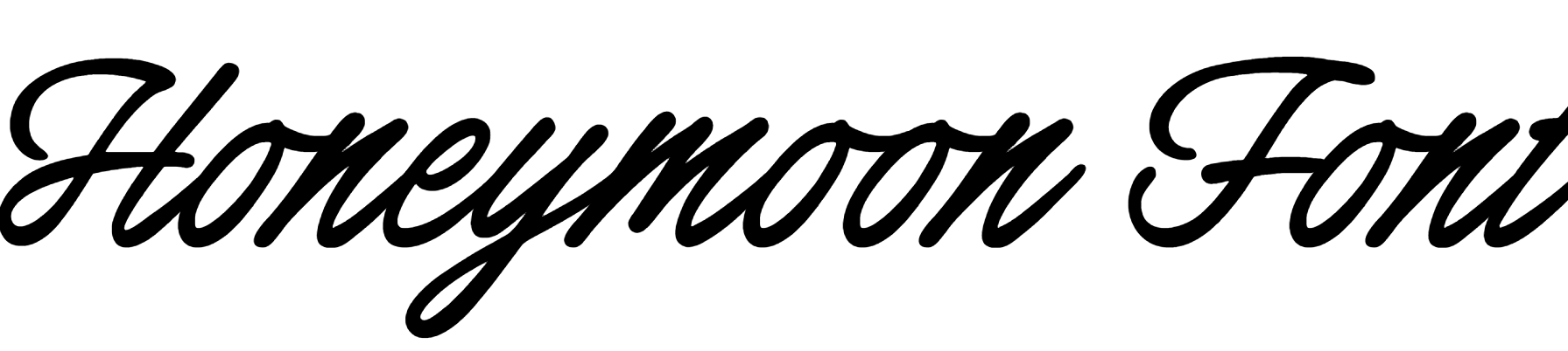 Honeymoon Font download