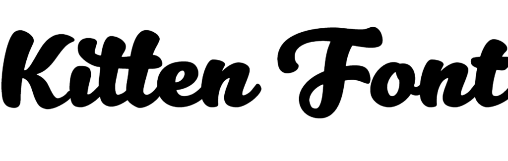 Kitten Font download