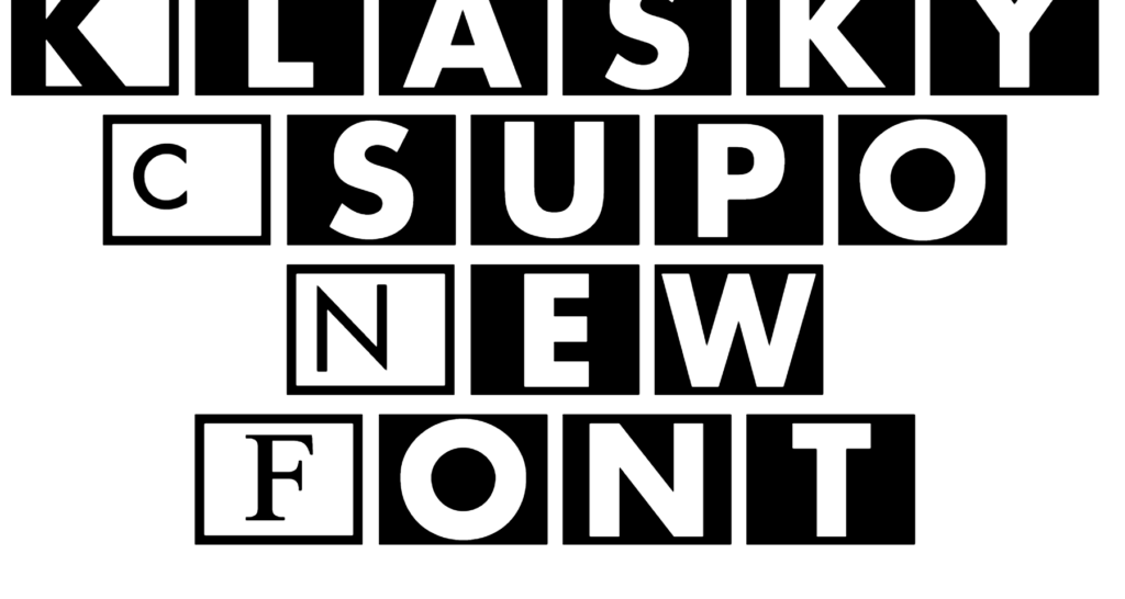 Klasky Csupo New Font download