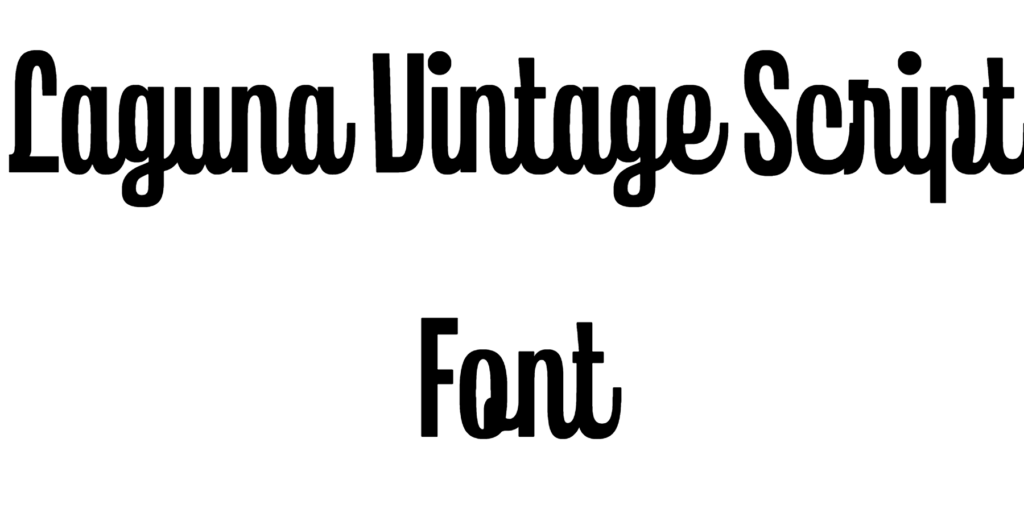 Laguna Vintage Script Font download