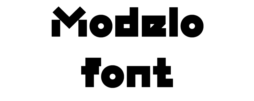 Modelo Font download