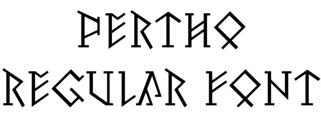 Pertho Regular Font download