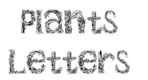 Plants Letters Font Download