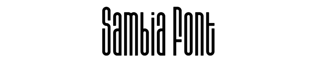 Sambia Font download, #Sambia Bold