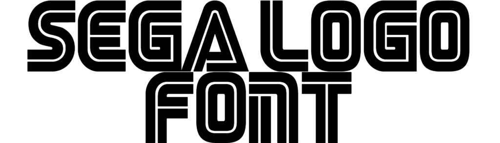 sega logo font download