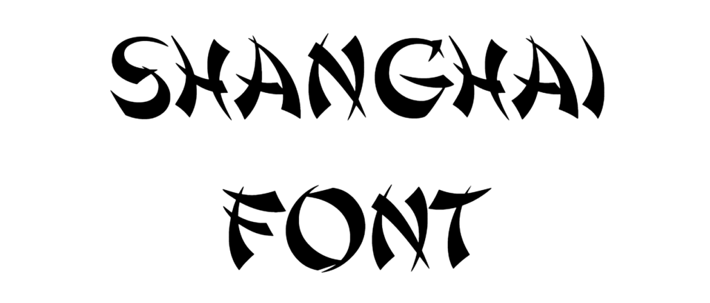 Shanghai Font download