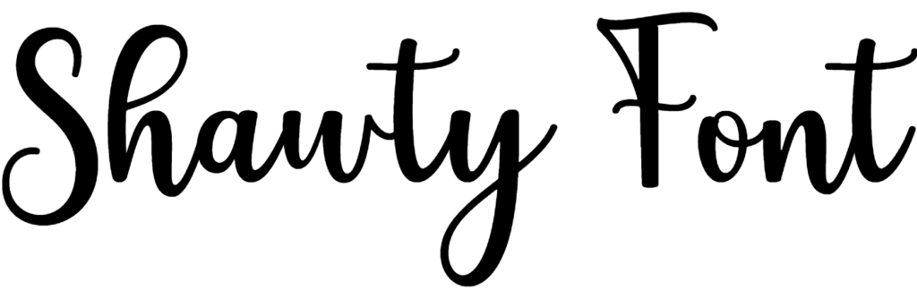 Shawty Font download