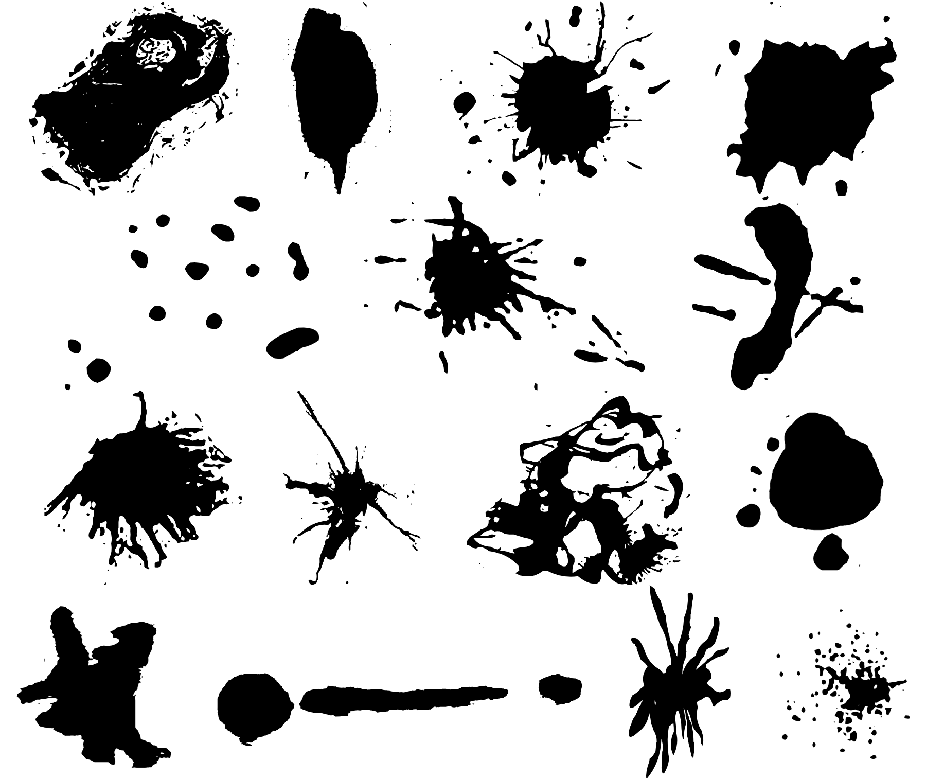 Split Splat Splodge font download