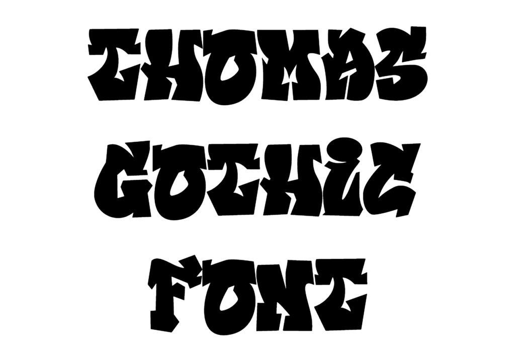 Thomas Gothic Font download