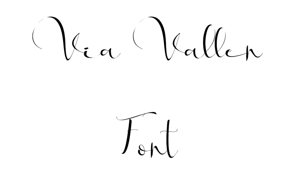 Via Vallen Font download